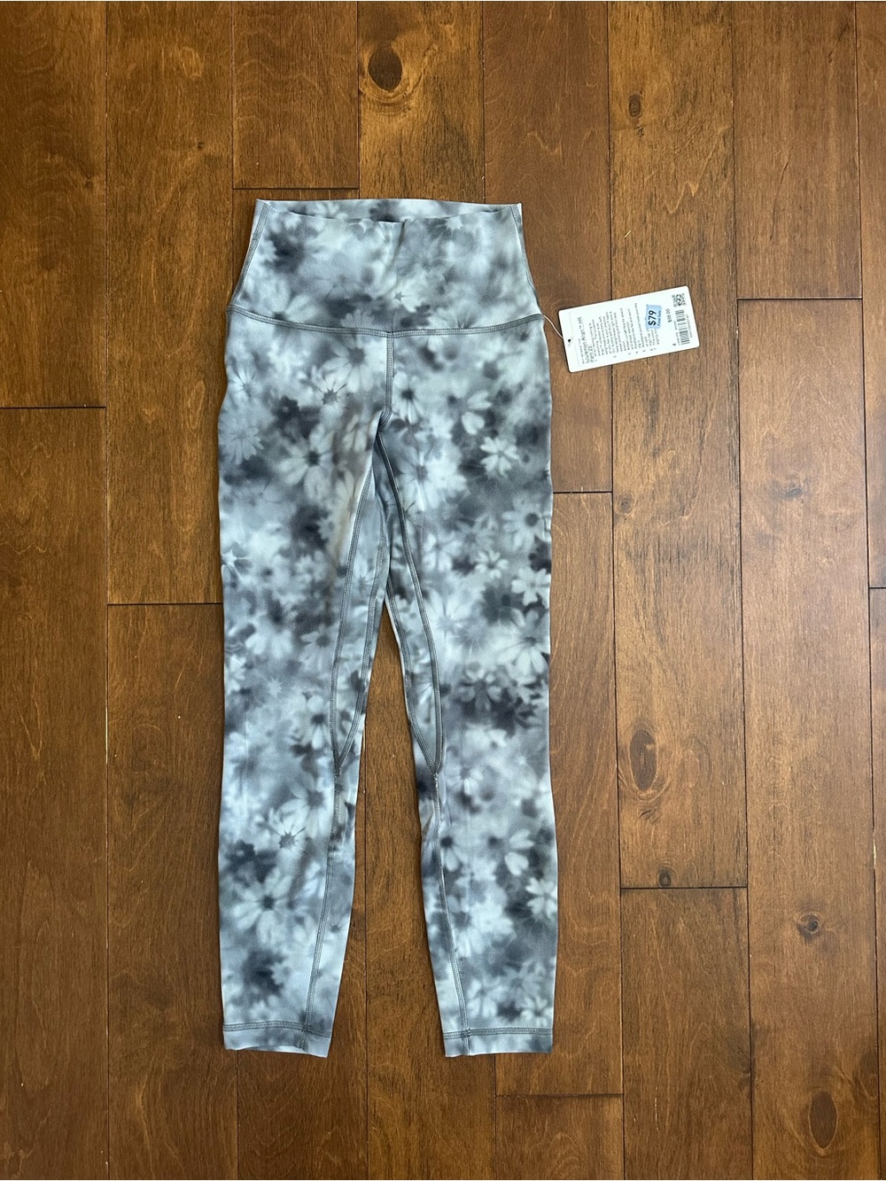 lululemon athletica Gray Tie-Dye High-Rise Leggings